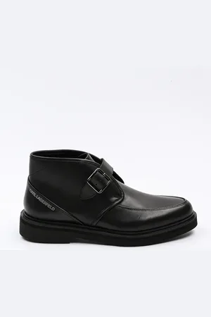 Karl Lagerfeld Buty skórzane KARNABY męskie kolor KL10330