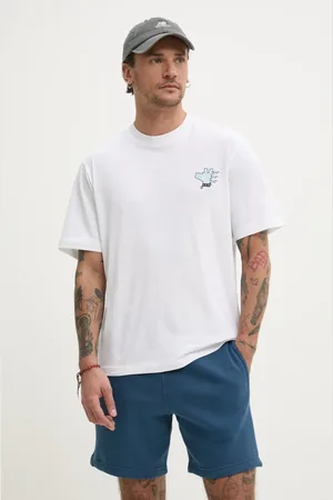 Hugo Blue T-shirt bawełniany męski kolor z nadrukiem 50542155