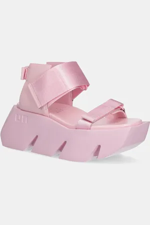 united nude Sandały Bull Run damskie kolor na platformie 1089887816