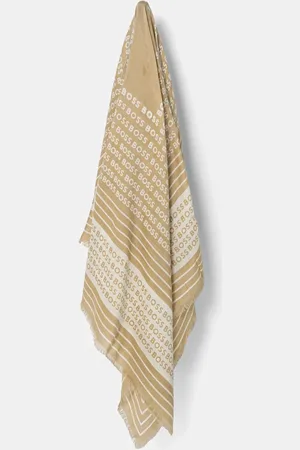 HUGO BOSS Chusta z domieszką jedwabiu kolor 50521800