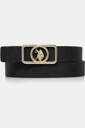U.S. Polo Assn. Pasek CoupeBronze damski kolor AIUCF2472WVP