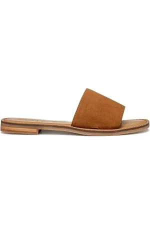 Geox Klapki zamszowe D MADDALUSIAC damskie kolor D55YML 00021 C5006