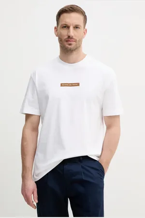 Calvin Klein T-shirt bawełniany męski kolor z nadrukiem J30J327524