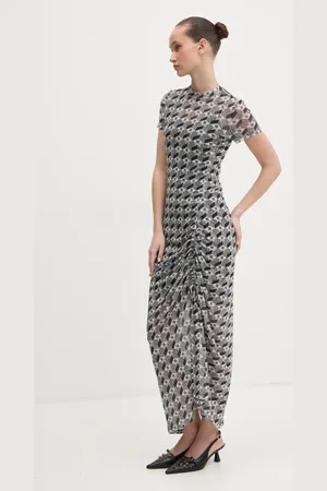 HUGO BOSS Sukienka kolor midi dopasowana 50537179