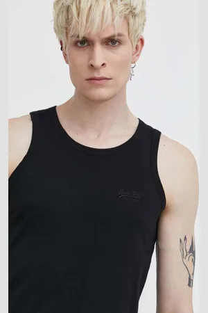 Superdry T-shirt bawełniany męski kolor