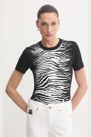 VERSACE T-shirt damski kolor 78HAHS02 CJ01S