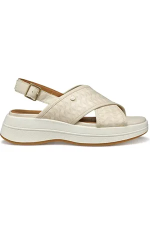 Geox Sandały D SPHERICA ECUB-3 S damskie kolor na platformie D550VB 00485 C1122