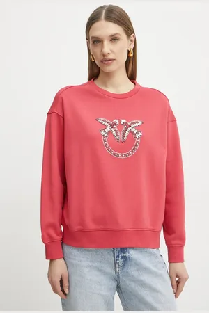 Pinko Bluza bawełniana damska kolor z aplikacją 100534 A2G8