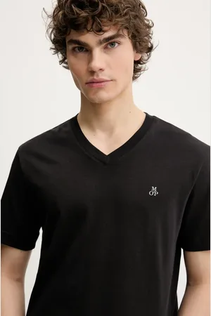 Marc O’ Polo T-shirt bawełniany męski kolor gładki 522201251616