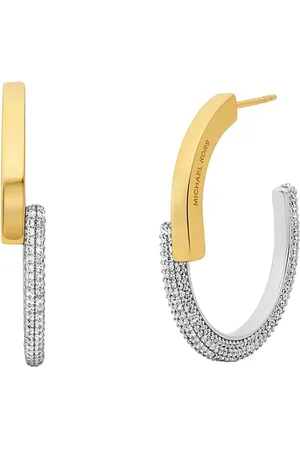 Michael Kors Kolczyki ze srebra pokrytego złotem MKC1752CZ931
