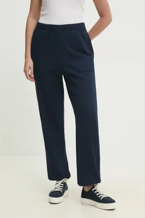 Tommy Hilfiger Spodnie dresowe kolor gładkie UW0UW05773