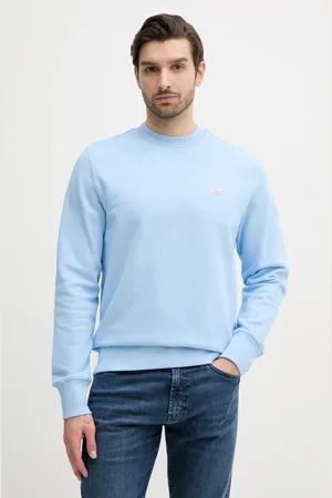 Calvin Klein Bluza bawełniana męska kolor gładka J30J327530