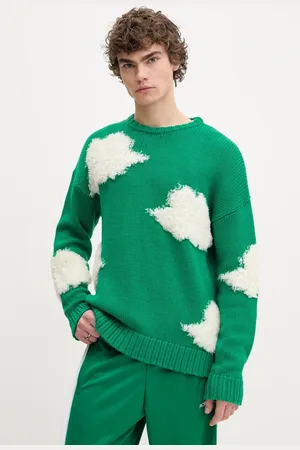 Fiorucci Sweter wełniany Cloud Sweater męski kolor ciepły U02SPKSW335KN03GN02
