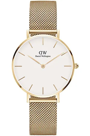 Daniel Wellington Zegarek Petite 32 Evergold damski kolor