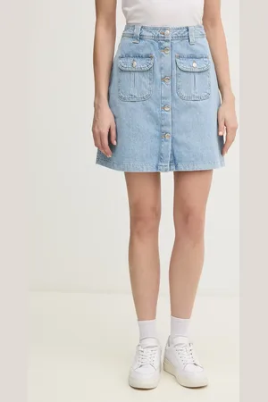 JOOP! Spódnica jeansowa kolor mini prosta 30046659