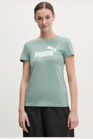 PUMA T-shirt bawełniany damski kolor 684969