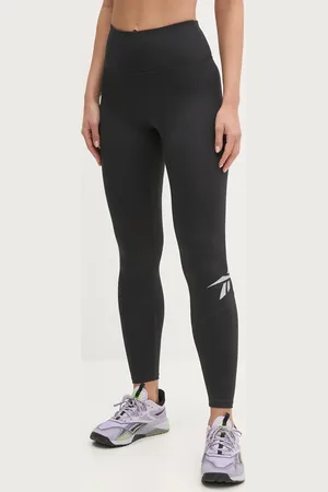 Reebok Legginsy do biegania kolor z nadrukiem 100222316