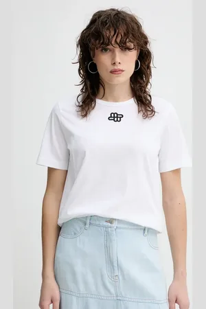 Munthe T-shirt bawełniany TYLIE damski kolor 251110625160