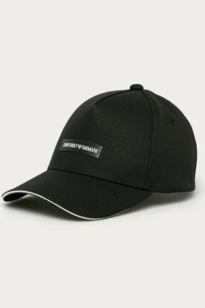 Emporio Armani Czapka z daszkiem bawełniana kolor 627921 CC991