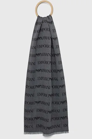Emporio Armani Szal wełniany kolor wzorzysty 625060 CC786