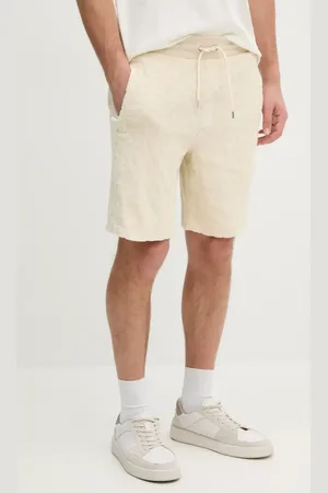 HUGO BOSS Szorty bawełniane męskie kolor 50538636
