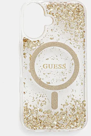 Guess Etui na telefon iPhone 16 kolor GUHMP16SRGRGED