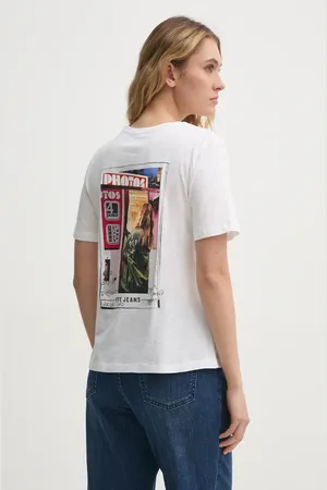 Pepe Jeans T-shirt bawełniany REI damski kolor PL506038