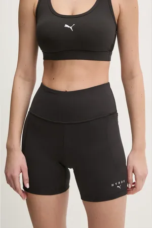 PUMA Szorty treningowe x HYROX kolor z nadrukiem high waist 526905