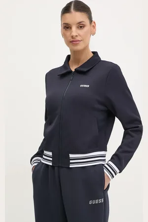 Guess Bluza AMARYLLIS damska kolor gładka V5GQ03 KCYF2