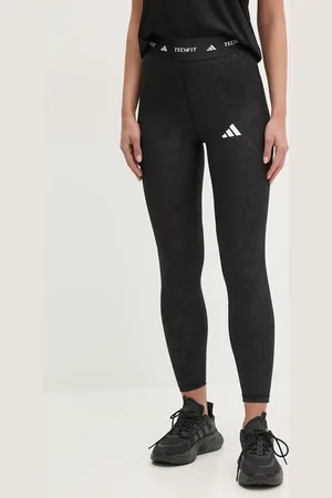 adidas Legginsy treningowe Techfit kolor wzorzyste JE3644