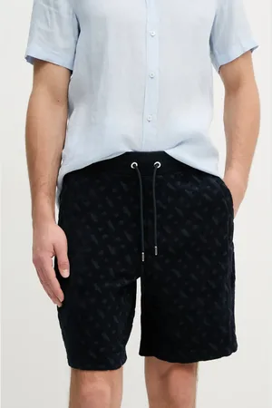 HUGO BOSS Szorty bawełniane męskie kolor 50538636