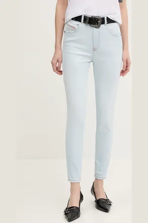 Diesel Jeansy 1984 SLANDY-HIGH L.32 TROUSERS damskie kolor A03597.09K70