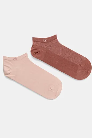 Calvin Klein Skarpetki 2-pack damskie kolor 701231383