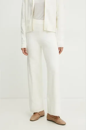 MARELLA Spodnie UGHETTA2 damskie kolor proste high waist 2513331011200