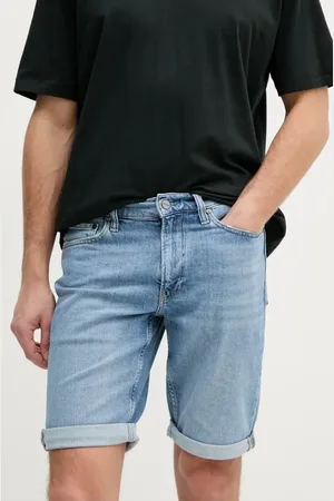 Calvin Klein Szorty jeansowe męskie kolor K10K114079