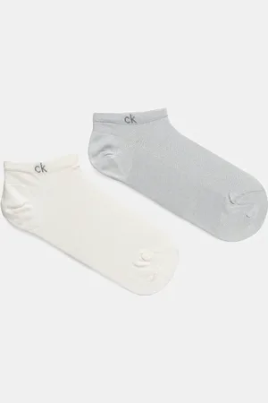 Calvin Klein Skarpetki 2-pack damskie kolor 701231383