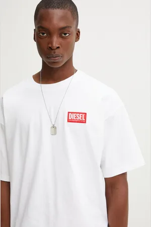 Diesel T-shirt bawełniany T-BOXT-LAB męski kolor z aplikacją A14947.0NIAR