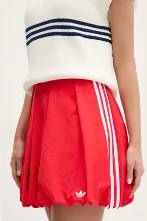 adidas Spódnica WOVEN BAL SKIRT kolor mini rozkloszowana JX9207