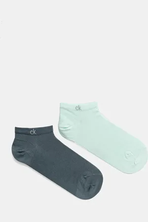 Calvin Klein Skarpetki 2-pack damskie kolor zielony 701231383