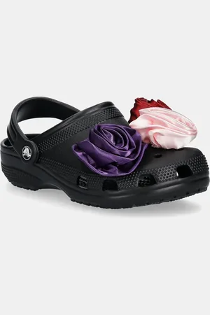 Crocs Klapki Classic Rossete Clog damskie kolor 210388