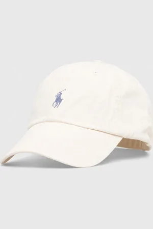 Ralph Lauren Czapka z daszkiem bawełniana kolor gładka 211912843