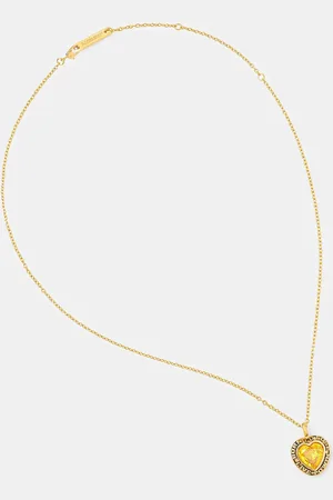 AMBUSH Naszyjnik srebrny Heart Class Ring Charm Necklace 12114803