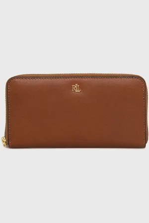 Ralph Lauren Portfel skórzany 432876730004 damski kolor