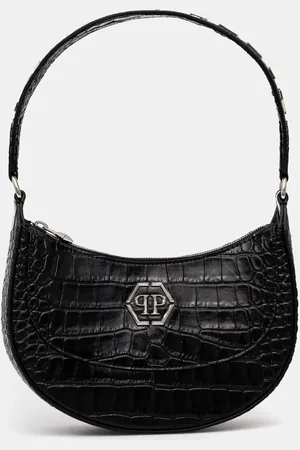 Philipp Plein Torebka skórzana kolor SAEA WBA2064 PLE010N