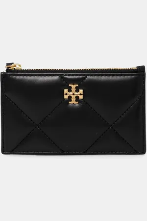 Tory Burch Etui na karty skórzane Kira Diamond Quilt kolor 158629-001