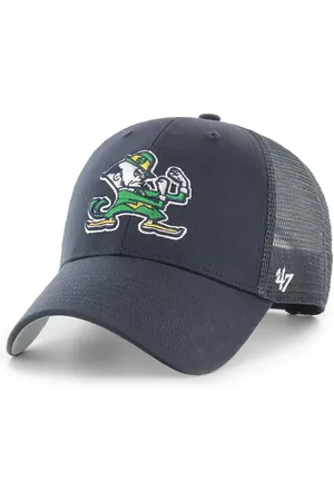 47 Brand Czapka z daszkiem bawełniana NCAA Notre Dame kolor z aplikacją C-BRANS1100CTP-NY