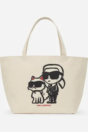 Karl Lagerfeld Torebka bawełniana kolor A2W50026
