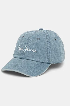 Pepe Jeans Czapka z daszkiem bawełniana MARIAN CAP kolor z aplikacją PL040365