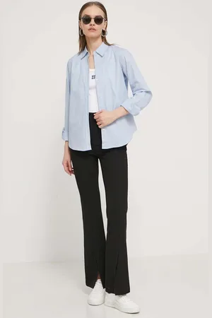 HUGO BOSS Koszula damska kolor regular z kołnierzykiem klasycznym 50496339