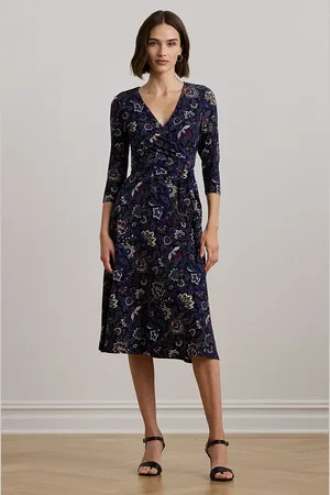 Ralph Lauren Sukienka kolor midi rozkloszowana 250957701